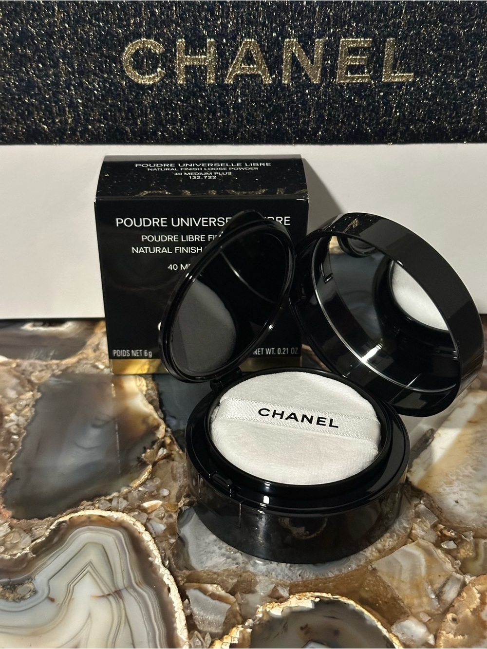 Chanel Poudre Universelle Libre Natural Finish Loose Powder ~ 40 ~ ON-THE-GO.